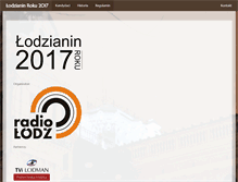 Tablet Screenshot of lodzianinroku.pl